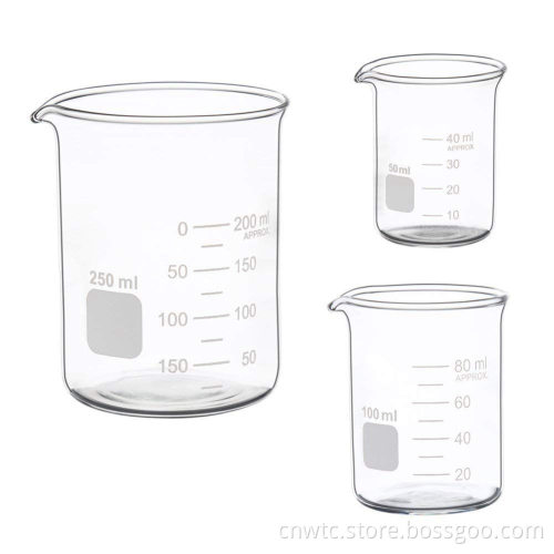 Quartz Glass Beakers in Sizes from 50ml to 5000ml: Your Comprehensive Source for Laboratory Glassware